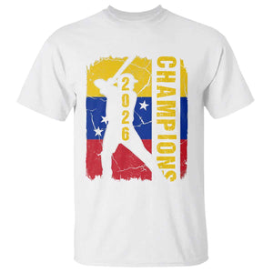 Venezuela 2026 Champions T Shirt Baseball Vinotinto Pride Gift TS12 White Print Your Wear