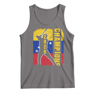 Venezuela 2026 Champions Tank Top Baseball Vinotinto Pride Gift TS12 Deep Heather Print Your Wear