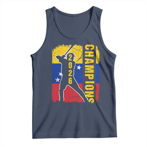 Venezuela 2026 Champions Tank Top Baseball Vinotinto Pride Gift TS12 Navy Print Your Wear