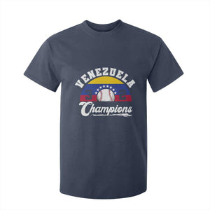 Venezuela 2026 Champions T Shirt For Kid Baseball Patriotic Pride TS12 Navy Print Your Wear