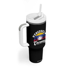 Venezuela 2026 Champions Tumbler With Handle Baseball Patriotic Pride TS12 Print Your Wear