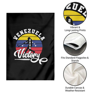 Venezuela 2026 Victory Baseball Garden Flag Retro Softball Player Gift TS12 Print Your Wear