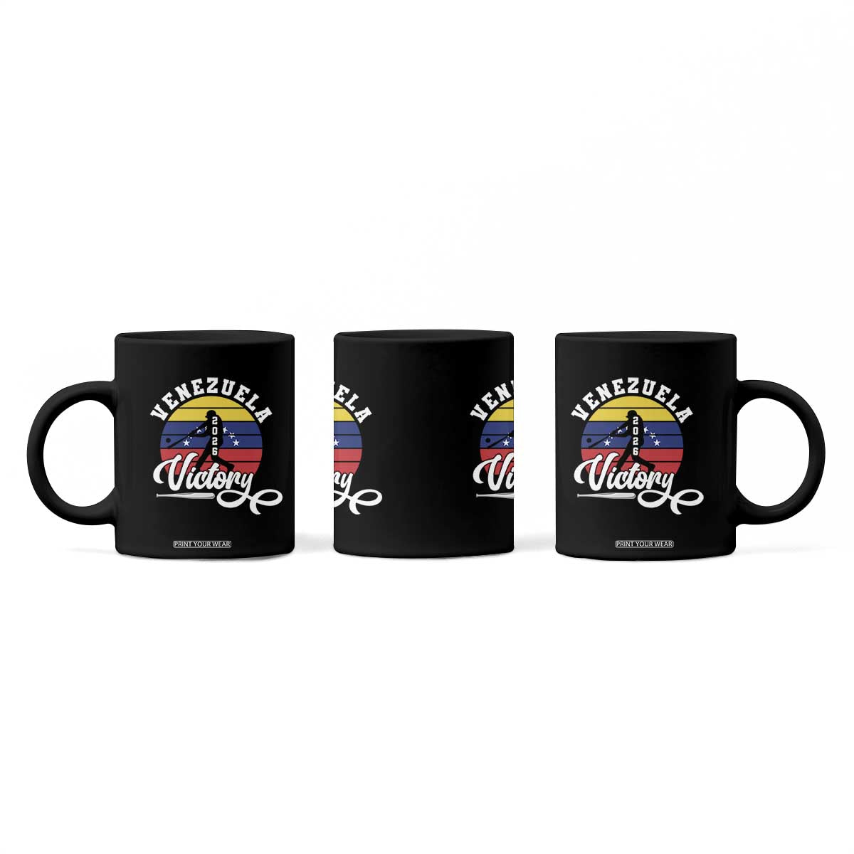 Venezuela 2026 Victory Baseball Coffee Mug Retro Softball Player Gift TS12 Print Your Wear
