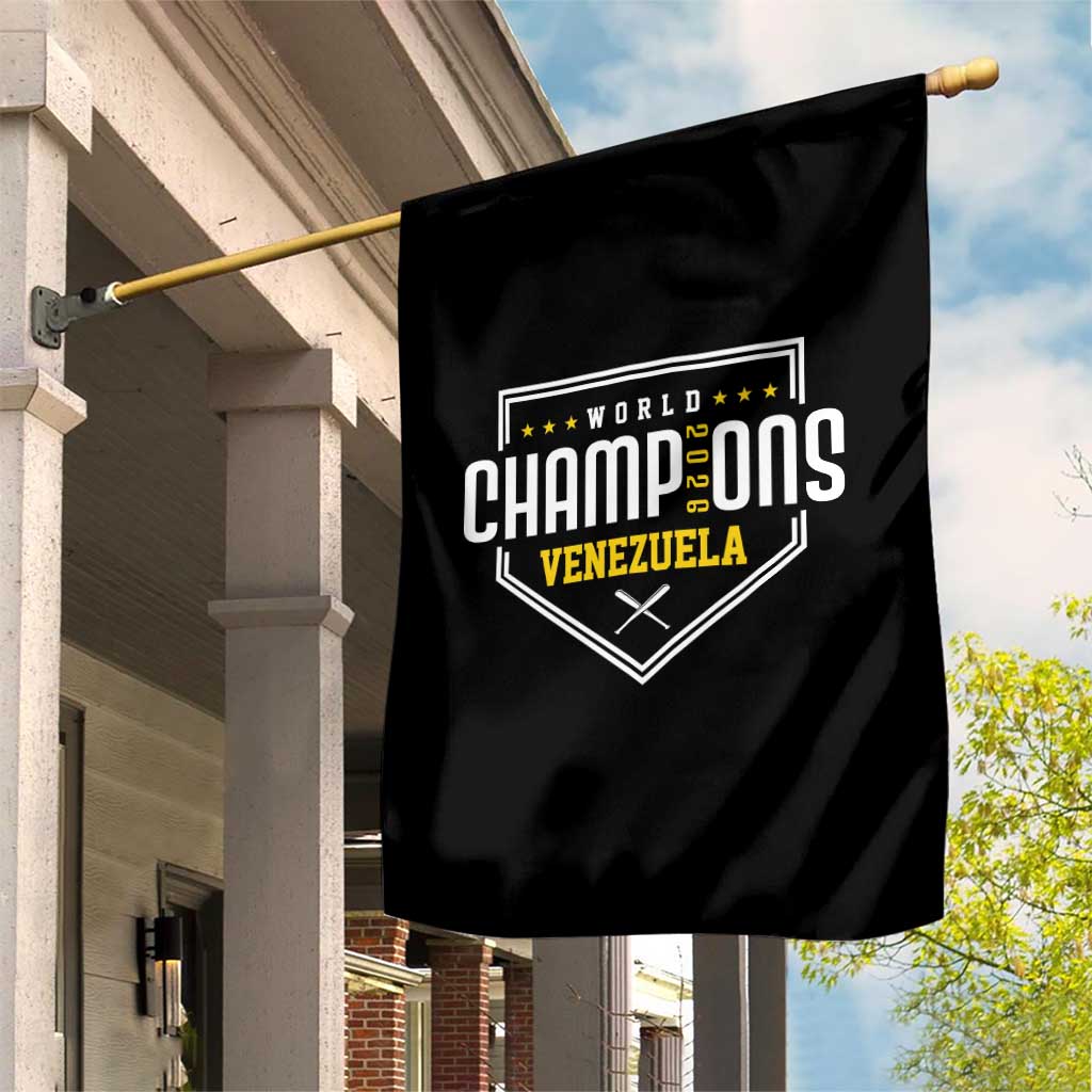 Venezuela 2026 Champions Garden Flag Baseball Venezuelan Pride TS12 Print Your Wear