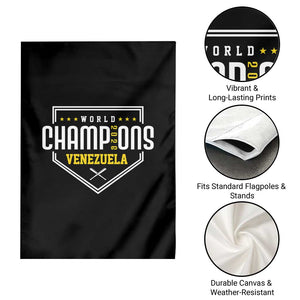 Venezuela 2026 Champions Garden Flag Baseball Venezuelan Pride TS12 Print Your Wear