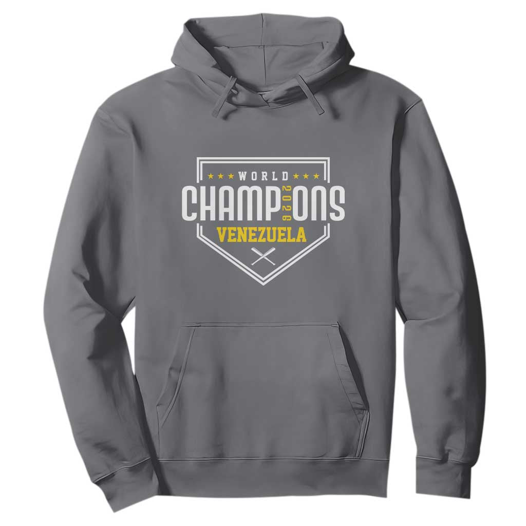 Venezuela 2026 Champions Hoodie Baseball Venezuelan Pride TS12 Charcoal Print Your Wear