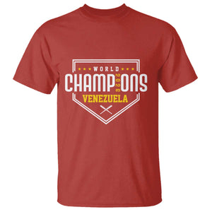 Venezuela 2026 Champions T Shirt Baseball Venezuelan Pride TS12 Red Print Your Wear