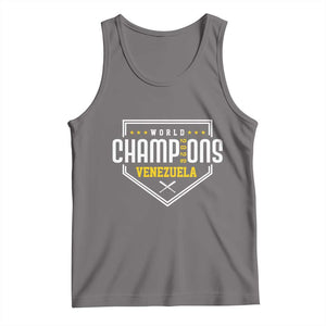Venezuela 2026 Champions Tank Top Baseball Venezuelan Pride TS12 Deep Heather Print Your Wear