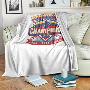 Venezuela 2026 Champions Throw Blanket Baseball Fan Pride TS12 Print Your Wear