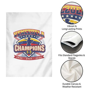 Venezuela 2026 Champions Garden Flag Baseball Fan Pride TS12 Print Your Wear