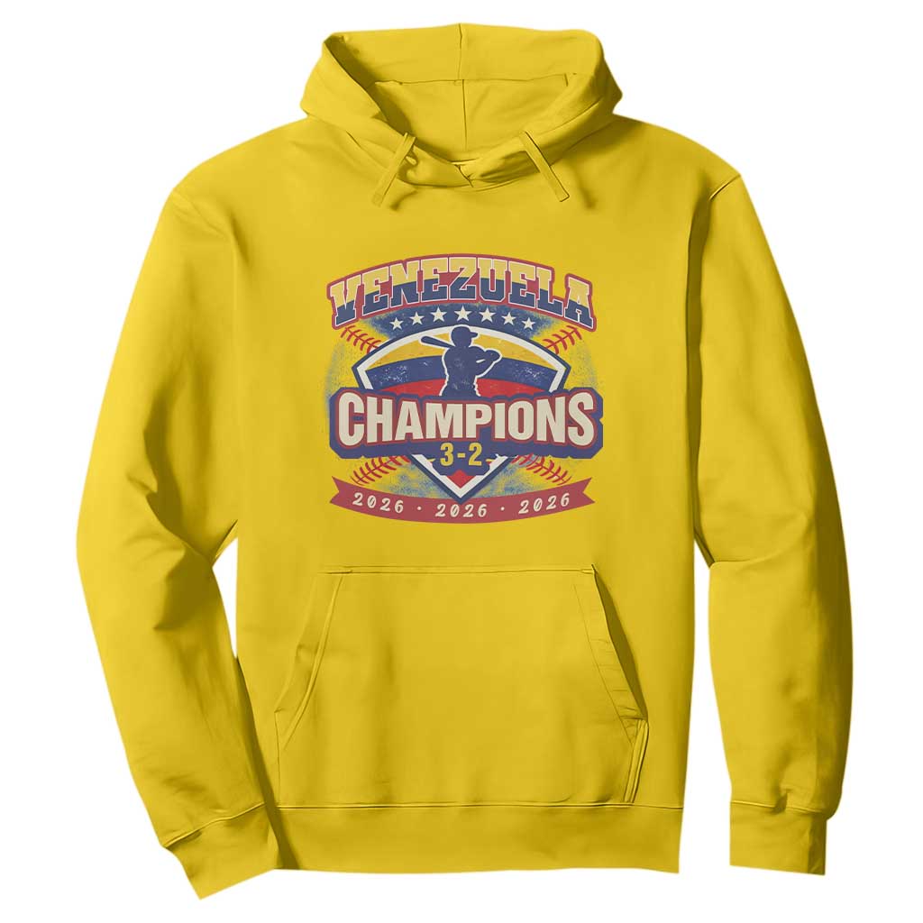 Venezuela 2026 Champions Hoodie Baseball Fan Pride TS12 Daisy Print Your Wear