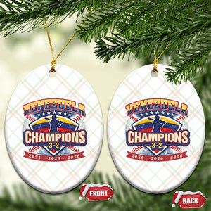 Venezuela 2026 Champions Ceramic Ornament Baseball Fan Pride TS12 Print Your Wear