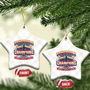 Venezuela 2026 Champions Ceramic Ornament Baseball Fan Pride TS12 Print Your Wear