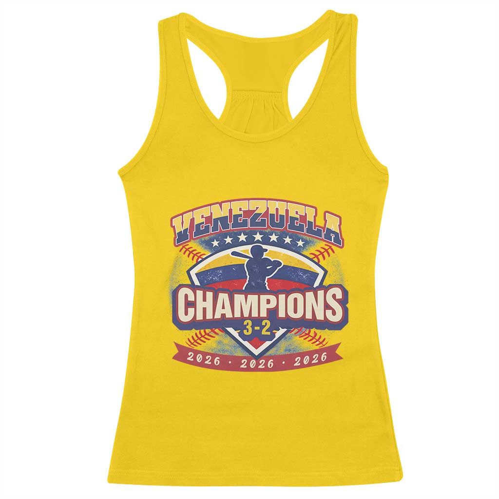 Venezuela 2026 Champions Racerback Tank Top Baseball Fan Pride TS12 Daisy Print Your Wear