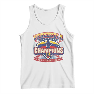 Venezuela 2026 Champions Tank Top Baseball Fan Pride TS12 White Print Your Wear
