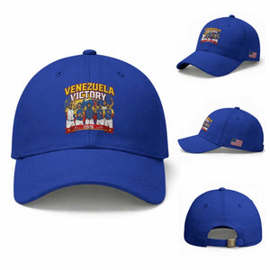 Venezuela Baseball Victory Baseball Cap Venezuelan Pride Gift TS12 Baseball Cap Universal Fit Royal Blue Print Your Wear