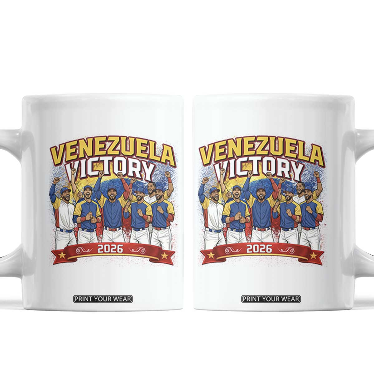 Venezuela Baseball Victory Coffee Mug Venezuelan Pride Gift TS12 White Print Your Wear