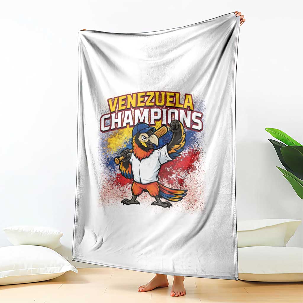 Venezuela Baseball Champions Throw Blanket Troupial Bird Patriotic Pride TS12 Print Your Wear