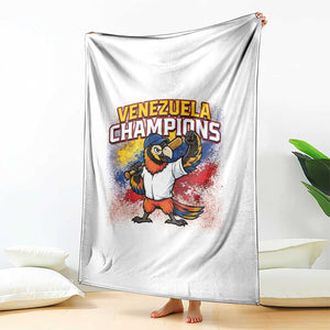Venezuela Baseball Champions Throw Blanket Troupial Bird Patriotic Pride TS12 Print Your Wear
