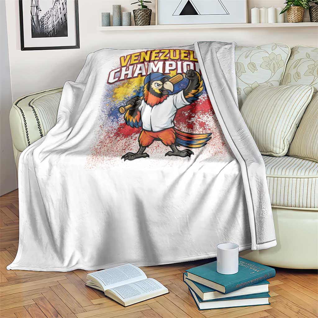 Venezuela Baseball Champions Throw Blanket Troupial Bird Patriotic Pride TS12 Print Your Wear