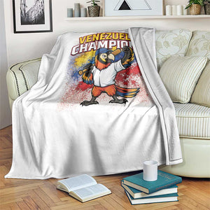 Venezuela Baseball Champions Throw Blanket Troupial Bird Patriotic Pride TS12 Print Your Wear