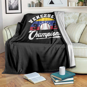 Venezuela 2026 Champions Throw Blanket Vintage 7 Stars Flag Baseball Pride TS12 Print Your Wear