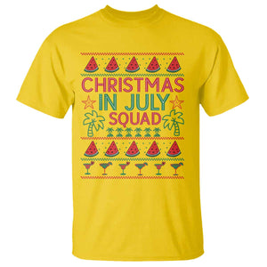 Christmas In July Squad T Shirt Tropical Beach Party Graphic TS12 Daisy Print Your Wear