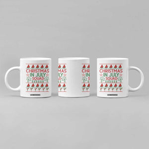 Christmas In July Squad Coffee Mug Tropical Beach Party Graphic TS12 Print Your Wear