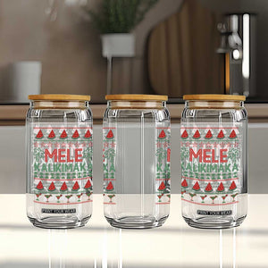 Mele Kalikimaka Glass Can Hawaiian Ugly Christmas Sweater TS12 Print Your Wear