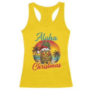 Aloha Tropical Pineapple Christmas Racerback Tank Top Vintage Beach Xmas Gift TS12 Daisy Print Your Wear