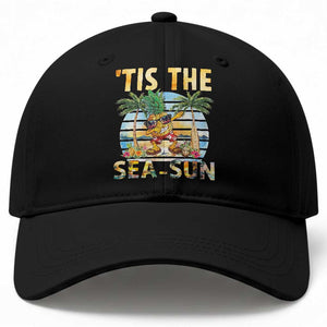 Tis The Sea Sun Baseball Cap Dabbing Pineapple Summer Vacation Gift TS12 Print Your Wear