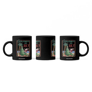 Christmas In July Coffee Mug Funny Santa Watermelon Xmas Tree TS12 Print Your Wear