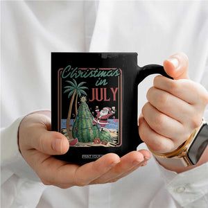 Christmas In July Coffee Mug Funny Santa Watermelon Xmas Tree TS12 Print Your Wear