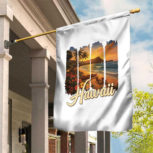 Vintage Hawaii Beach Travel Garden Flag Sunset Ocean Landscape TS12 Print Your Wear