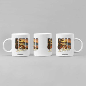 Vintage Hawaii Beach Travel Coffee Mug Sunset Ocean Landscape TS12 Print Your Wear