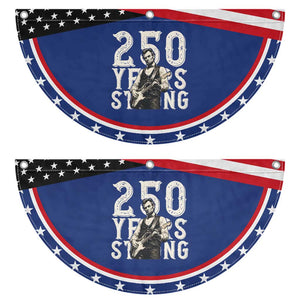Vintage Abraham Lincoln Playing Guitar Patriotic Fan Flag 250 Years Strong TS12 2pcs pack Classic Navy Print Your Wear