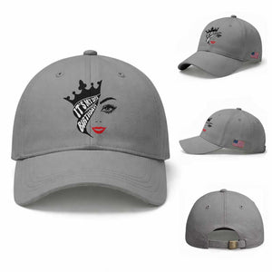 Its My 20th Birthday Baseball Cap Birthday Queen Crown Gift For Women TS12 Baseball Cap Universal Fit Sport Gray Print Your Wear