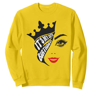 Its My 20th Birthday Sweatshirt Birthday Queen Crown Gift For Women TS12 Daisy Print Your Wear
