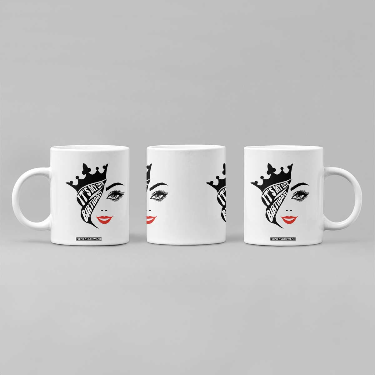 Its My 20th Birthday Coffee Mug Birthday Queen Crown Gift For Women TS12 Print Your Wear