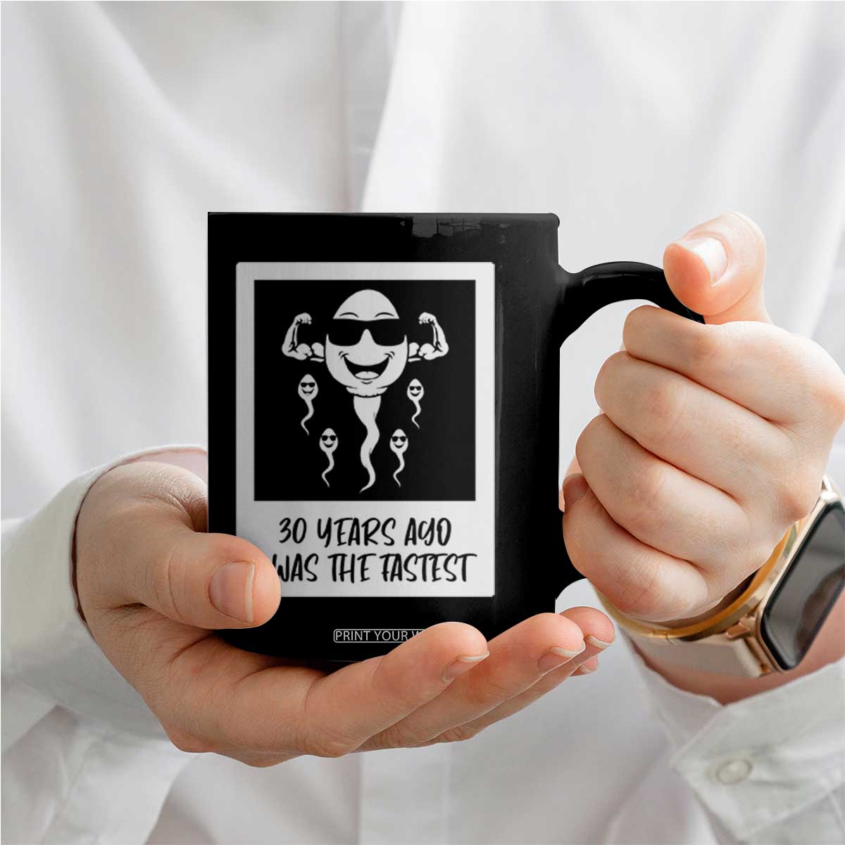 30 Years Ago I Was The Fastest Coffee Mug Funny 30th Birthday Gift Idea TS12 Print Your Wear