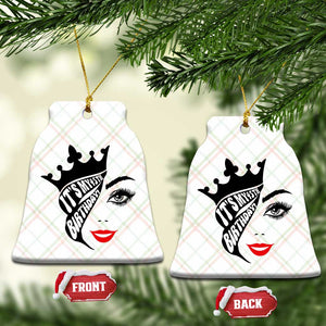 Its My 45th Birthday Ceramic Ornament Birthday Queen Crown Gift For Women TS12 Print Your Wear