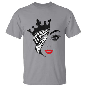 Its My 35th Birthday T Shirt Birthday Queen Crown Gift For Women TS12 Sport Gray Print Your Wear
