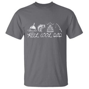 Reel Cool Dad T Shirt Funny Fishing Dad Birthday Gift TS12 Charcoal Print Your Wear