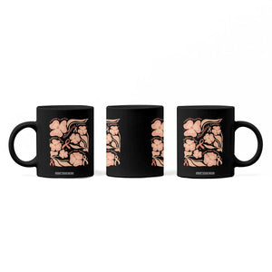 Endometrial Cancer Support Squad Floral Gift Coffee Mug In September We Wear Peach TS12 Print Your Wear