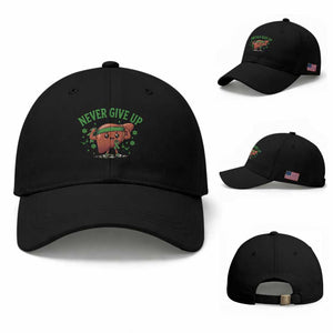 Liver Cancer Awareness Transplant Support Baseball Cap Never Give Up Nurse Gift TS12 Baseball Cap Universal Fit Black Print Your Wear
