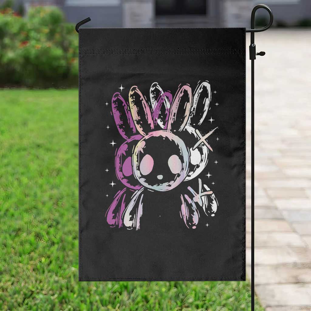 Horror Cute Bunny Rabbit Garden Flag Horror Aesthetic TS12 Print Your Wear