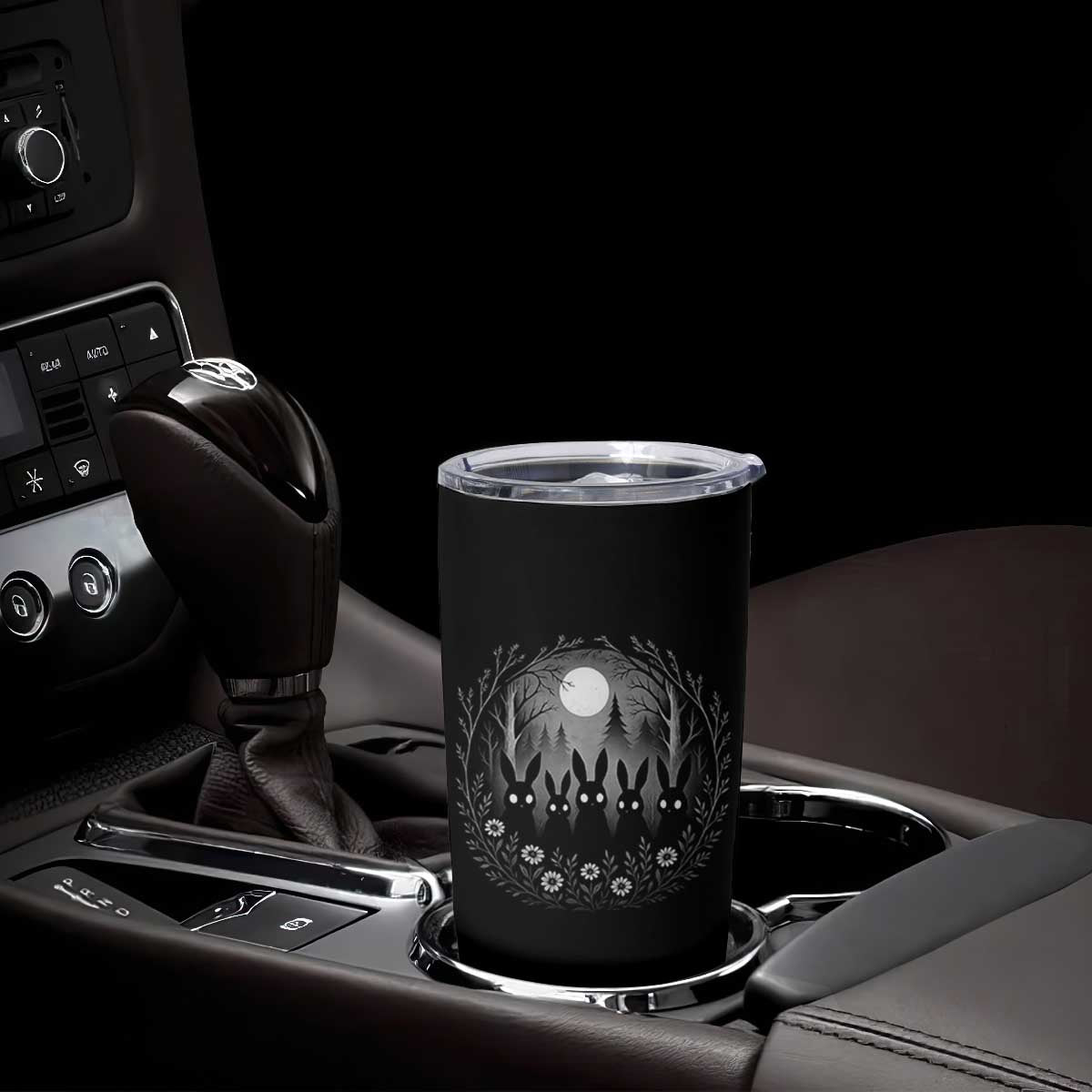 Creepy Cute Bunny Rabbits Tumbler Cup Dark Horror Aesthetic TS12 Print Your Wear