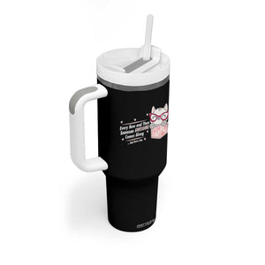Funny Sarcastic Tumbler With Handle Every Now And Then Someone Awsome TS12 Print Your Wear