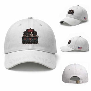Skeleton Bartender Halloween Haunted Bar Baseball Cap Spirits Served Nightly Bar Lover