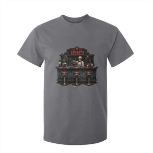 Skeleton Bartender Halloween Haunted Bar T Shirt For Kid Spirits Served Nightly Bar Lover